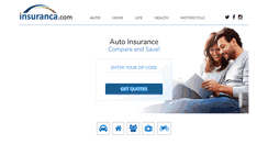 Desktop Screenshot of insuranca.com